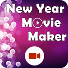 New Year Movie Maker 2018 أيقونة