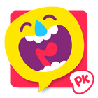 PlayKids Talk - Safe Chat App آئیکن