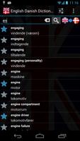 Offline English Danish Dictionary تصوير الشاشة 1