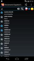 Offline Spanish Czech Dictionary capture d'écran 1
