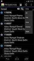 برنامه‌نما Pincodes India Offline عکس از صفحه