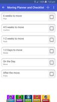 Moving Planner ภาพหน้าจอ 1