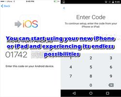 Advice Move to iOS Transfer اسکرین شاٹ 1