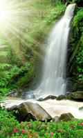 moving waterfall wallpaper پوسٹر