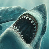 moving shark wallpaper icône