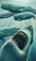 moving shark wallpaper পোস্টার