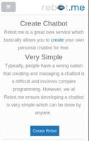 برنامه‌نما Create Chatbot عکس از صفحه