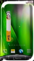 Cigarette Battery Widget Affiche