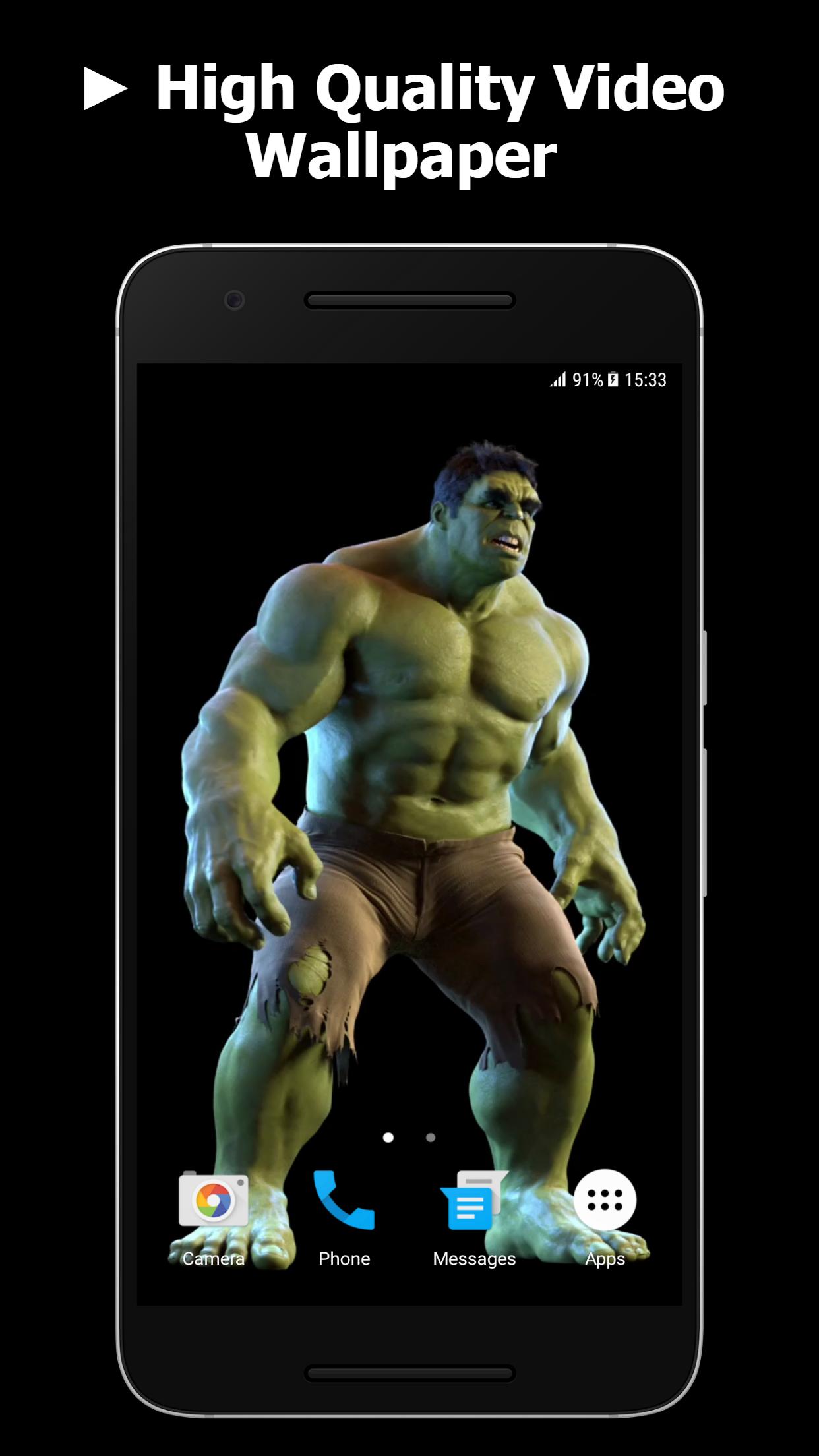 Fan Art Hulk Video Live Wallpaper APK for Android Download