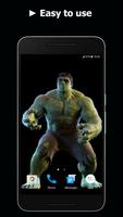 Fan Art Hulk Video Live Wallpaper capture d'écran 2