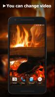 Fireplace Video Live Wallpaper syot layar 1