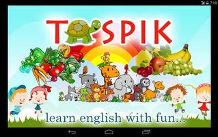 English for Kids : TOSPIK poster