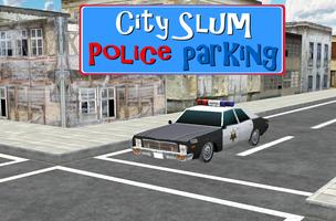 Parking Voiture de police 3D Affiche