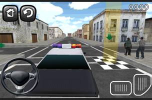 Parking Voiture de police 3D capture d'écran 1