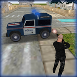 Parkir Polisi Jeep Favela
