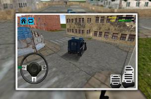 Полиция Jeep Фавела Парковка скриншот 1