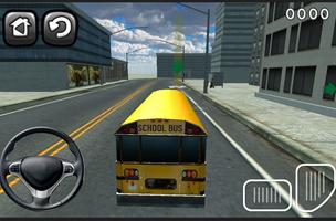 School Bus 3D conducción captura de pantalla 2