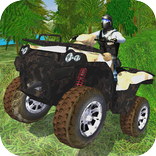 ATV Quad Woods Stunt Driver