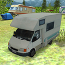 Camping RV parking caravane 3D APK