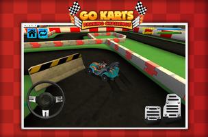 Go Karts Parking Challenge 3D capture d'écran 1
