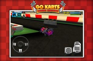 Go Karts Parking Challenge 3D capture d'écran 3