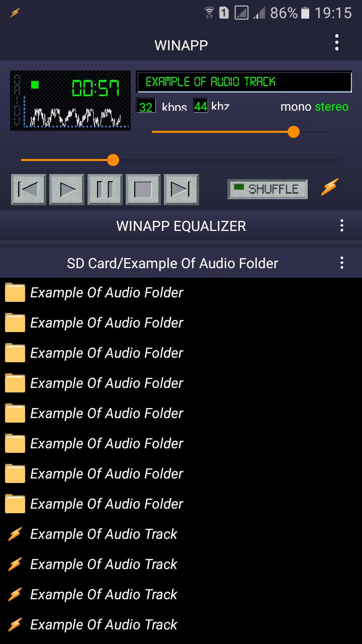 Download do APK de Winamp : Music Player , Audio Player , mp3 Player para  Android