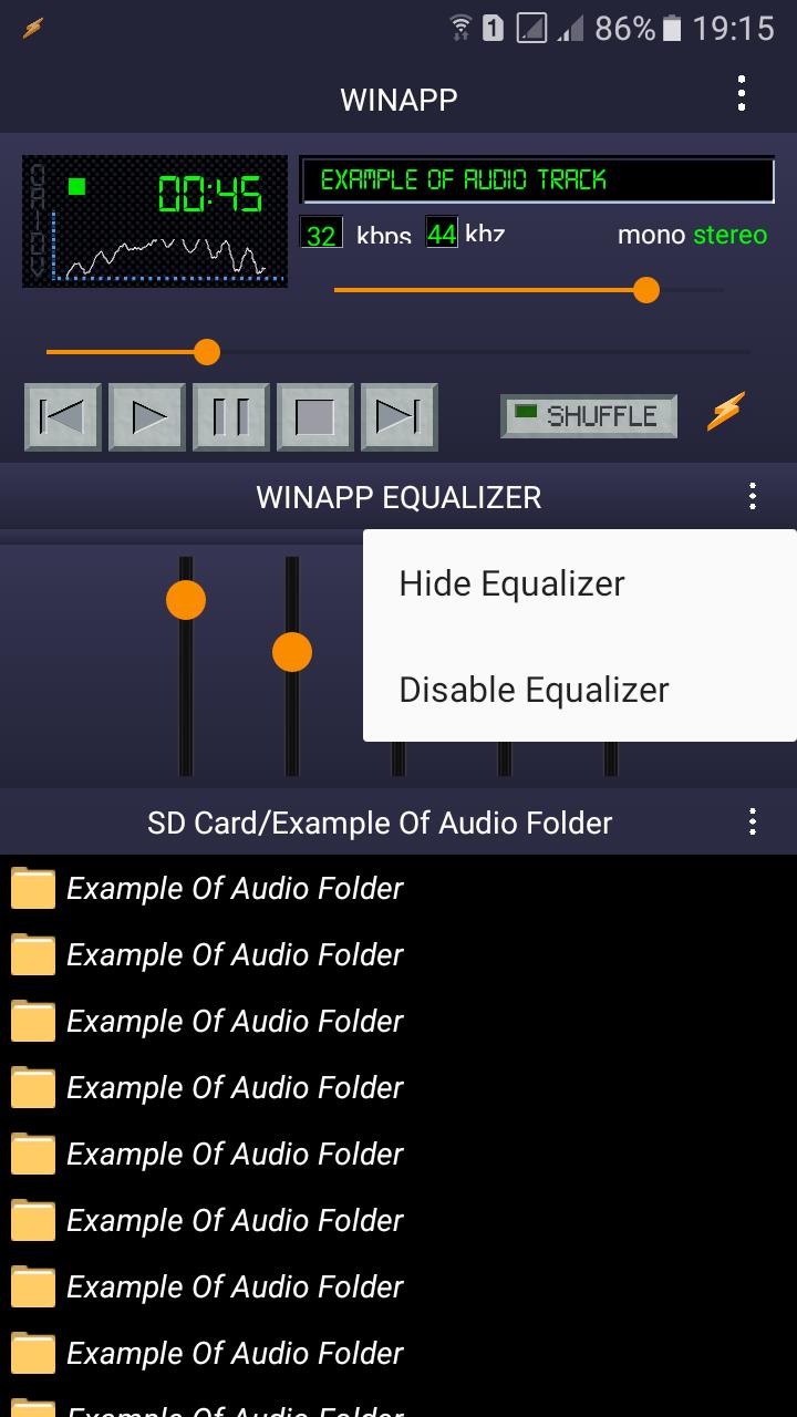 Winamp : Music Player , Audio Player , mp3 Player APK pour Android  Télécharger