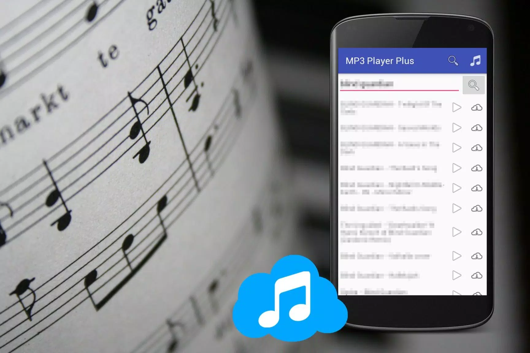Descarga de APK de Descargar MP3 Player Plus para Android