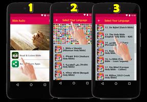 ✟ Audio Bible Multi-Languages 포스터