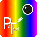 PicText - Add texts and stickers to photos aplikacja