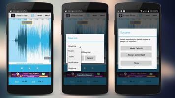 MP3 Cutter Ringtone Pro capture d'écran 1