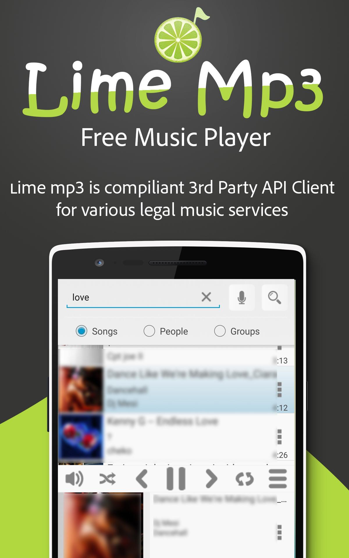 Lime Mp3 Player APK voor Android Download