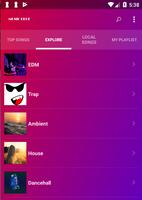Music Blue Mp3 تصوير الشاشة 1