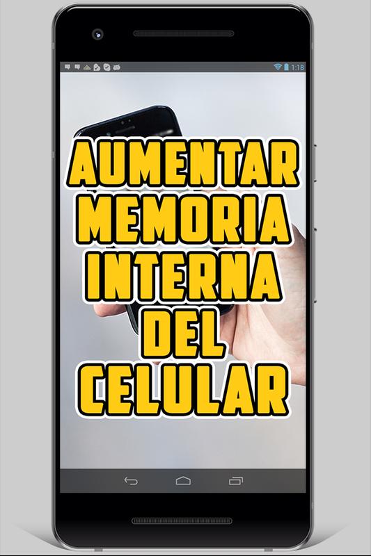 ¿Cómo puedo ampliar la memoria de mi celular?