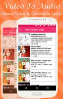 Video to Audio Converter स्क्रीनशॉट 1
