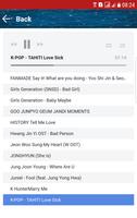 MP3 Top Korean Songs screenshot 3