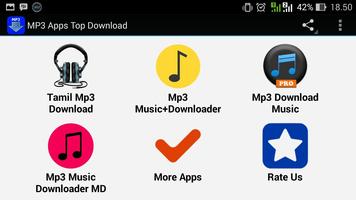 3 Schermata MP3 Apps Top Downloader