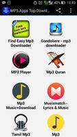 MP3 Apps Top Downloader Cartaz