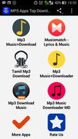 MP3 Apps Top Downloader ภาพหน้าจอ 1