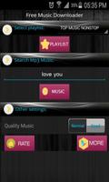 Free Music Downloader Cartaz