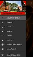 MP3 Lagu Batak Terpopuler Offline الملصق