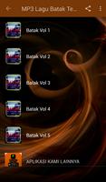MP3 Lagu Batak Terpopuler Offline تصوير الشاشة 1