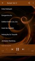 MP3 Lagu Batak Terpopuler Offline تصوير الشاشة 3