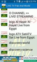 LIVE TV Pak And World Channels تصوير الشاشة 2