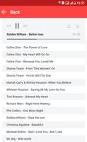 MP3 Love Songs captura de pantalla 3