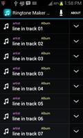 Ringtone Maker MP3 MusicCutter capture d'écran 2