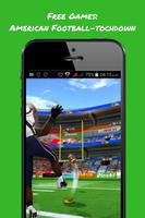 Free games: american football-touchdown capture d'écran 2