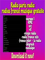 Radio paris radio: radios france musique gratuite poster