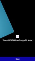 Resep MPASI 6 Bulan poster