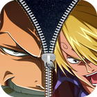 Sanji vs Zoro Zipper Lock Screen icône